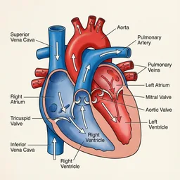 Nursing education diagram illustrating a care concept